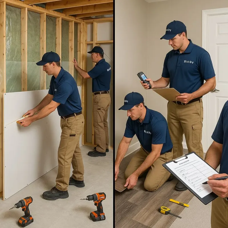 Repairs and Reconstruction process in McHenry County, IL