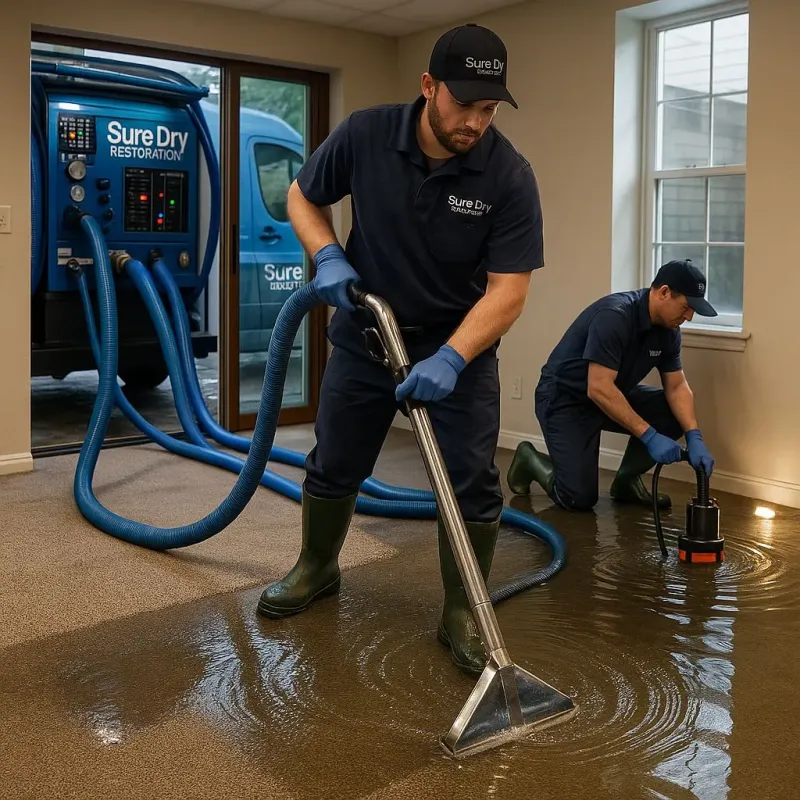 Water Extraction and Removal process in McHenry County, IL